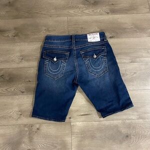 Men's Blue Denim Shorts